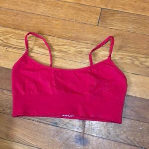 Spiritual Gangster cami bra red size S